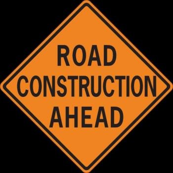 Road Construction Sign